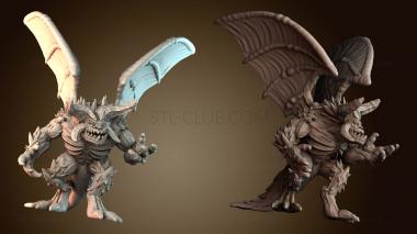 3D model Winged greater demon (STL)