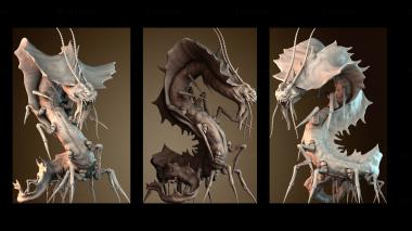 3D model Remorhaz (STL)