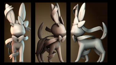 3D model Sylveon (STL)