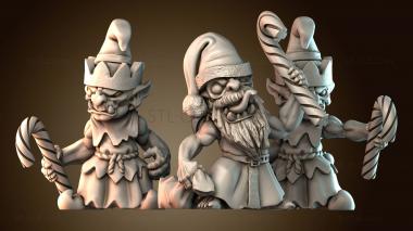 3D model Christmas Goblins (STL)