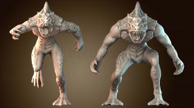 3D мадэль Рыболюди (STL)