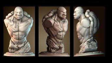 3D model Ninja Raphael (STL)