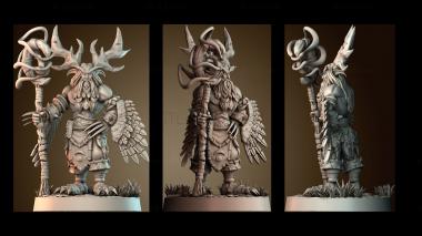 3D мадэль Ярость Бури Ночной Эльф (STL)