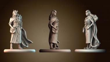 3D model Tiefling alchemist (STL)