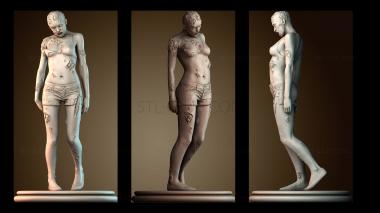 3D мадэль Фигура человека в расстроенных чувствах (STL)