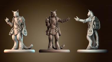 3D model Catfolk Merchant (STL)