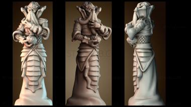 3D мадэль Монстр пожиратель разума (STL)