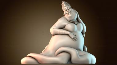 3D model Ursula - The Little Mermaid (STL)