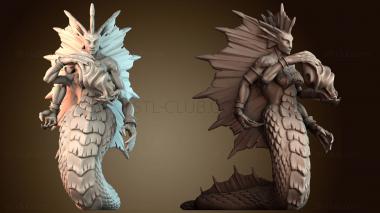 3D model Naga Sorceress (STL)