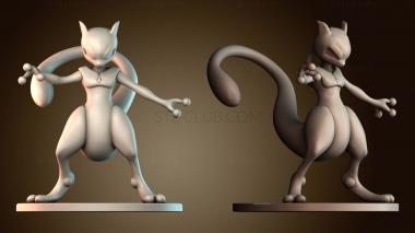 3D model Mewtwo (STL)