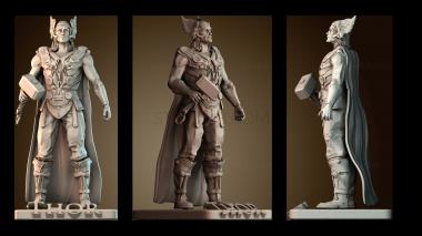 3D model Thor - Marvel Superhero (STL)
