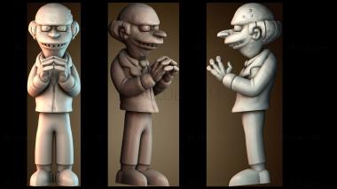 3D model Mr. Burns - The Simpsons (STL)