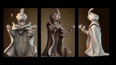 3D model Psychic Elemental (STL)