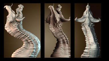3D model Dragon (STL)