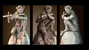 3D model Flute Faun - January (STL)