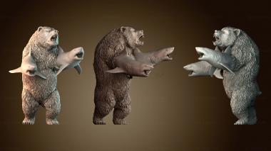 3D model Sharkenbear (STL)