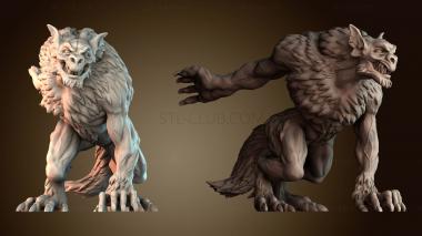3D model Abyssal Werewolf (STL)