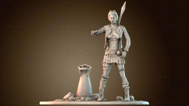 3D model Tank Girl (STL)