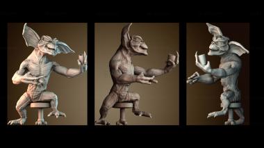 3D model Gremlins (STL)