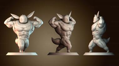 3D model Swole Eevee (STL)