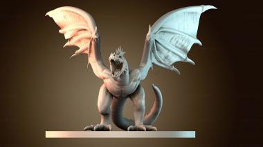 3D model Wyvern (STL)