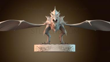 3D model Dragon (STL)