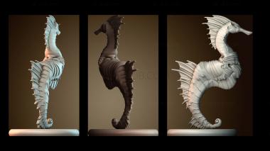 3D model Seahorse (STL)