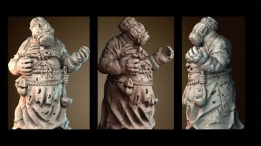 3D model Witcher Crone (STL)