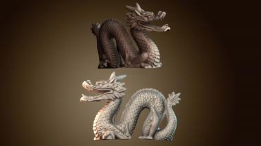 3D model Dragon (STL)