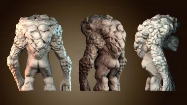 3D model The Witcher Bart the Troll (STL)