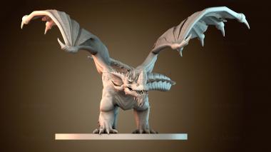 3D model Dragon (STL)