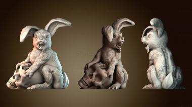 3D model Monster easter bunny (STL)