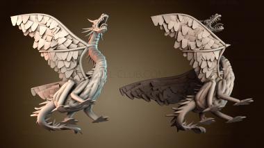 3D model Dragon (STL)