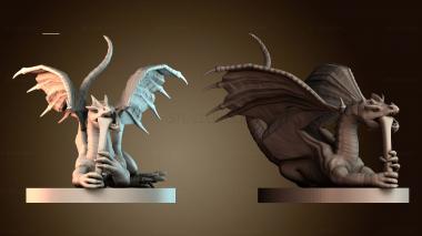 3D model Dragon (STL)
