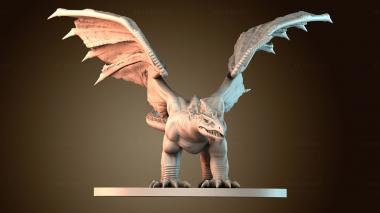 3D model Dragon (STL)