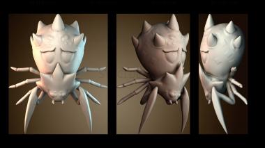 3D model Kumoko Spider (STL)