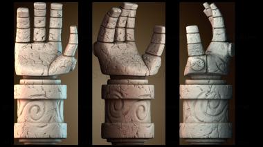 3D model Right Hand of Doom - Hellboy (STL)