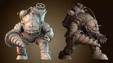 3D model Big Daddy Rigged - Bioshock (STL)