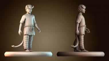 3D model Tiefling Commoner Child (STL)