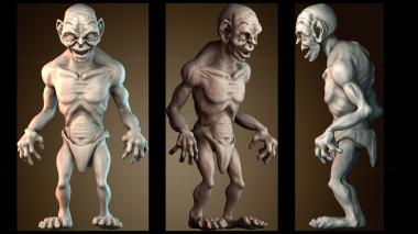 3D model Gollum (STL)