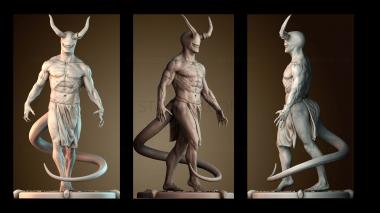 3D model Laughing Demon (STL)