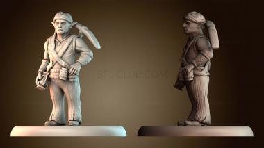 3D model Cave Gnome Miner (STL)