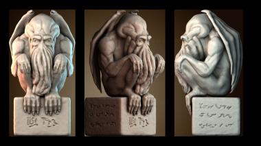 3D model Cthulhu Monument - Juice Layer Studios (STL)