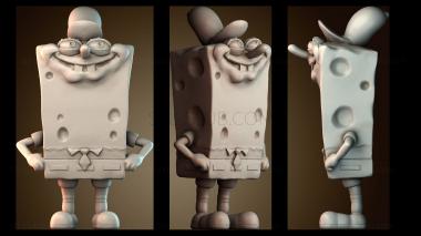 3D model Spongebob (STL)