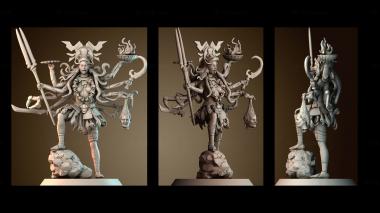 3D model Kali - She Who Is Death (STL)