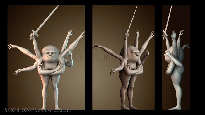 Статуэтки герои, монстры и демоны STKM_024257