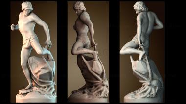 3D model Gilliat seized by the octopus (STL)