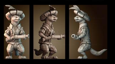 3D model Weasel witch (STL)