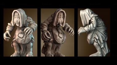 3D model Witcher Crone (STL)