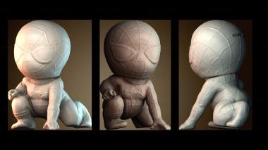 3D model Spiderman (STL)